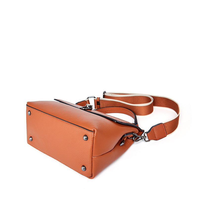 All-match Leather Women's Bag Pattern Messenger Bag