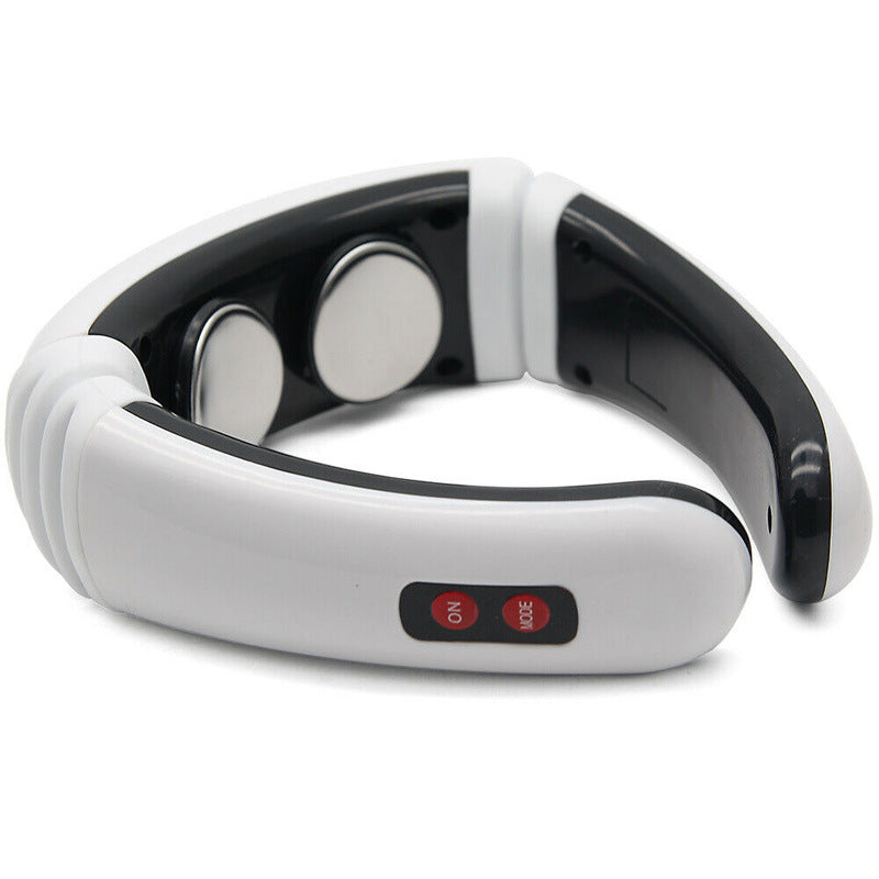 Electric neck massager with far infrared thermal pain relief tool