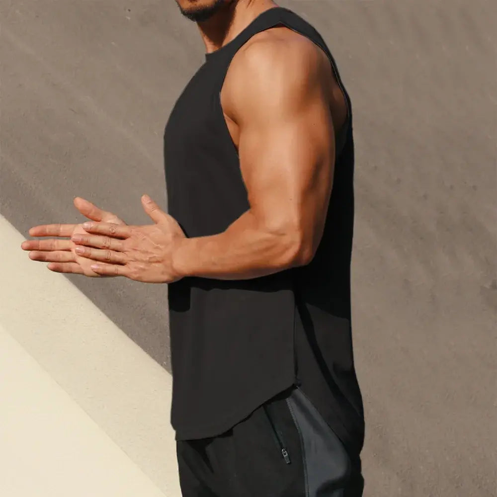 Men's Sleeveless Sports Vest - Top Zone Store