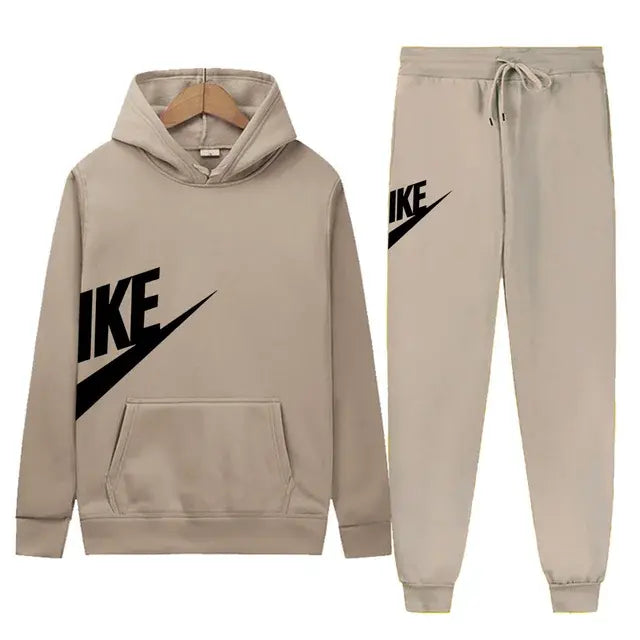 Classic brand sportswear pullover and jogging pants