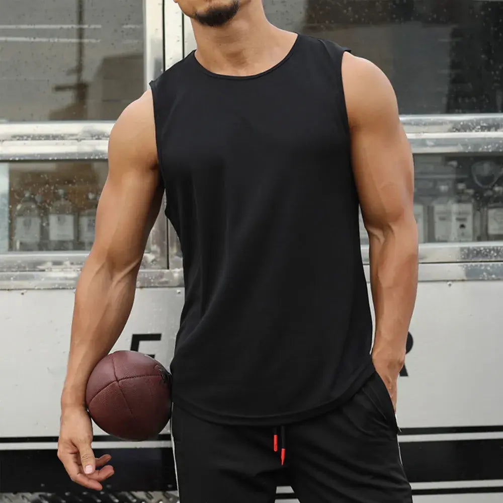 Men's Sleeveless Sports Vest - Top Zone Store