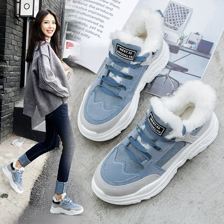 Trifle cotton women sneakers - Top Zone Store