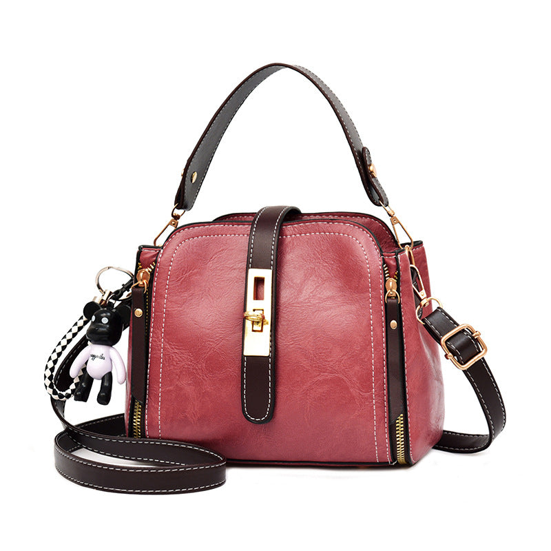 Fashion PU Leather Handbags Small Flap Crossbody Shoulder