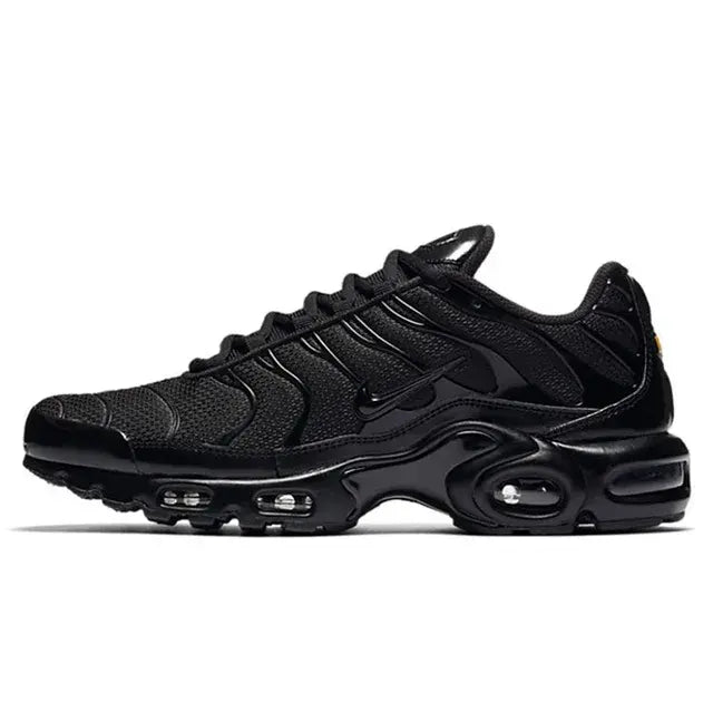 Nike Air Max Plus Triple TN Black Low Top Running Shoes for Men and Women Unisex