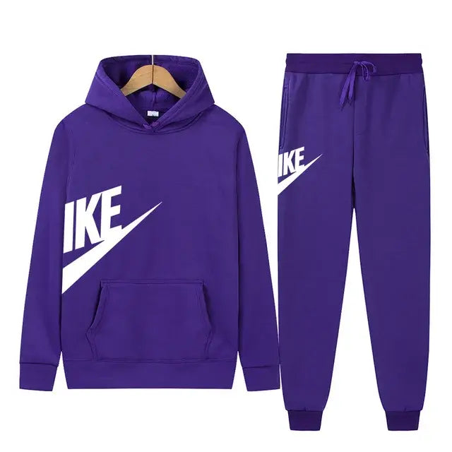 Classic brand sportswear pullover and jogging pants