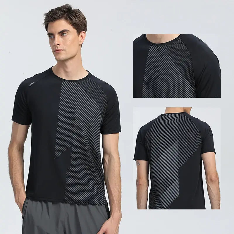 T.Shirt Breathable Jogging Casual Sportswear