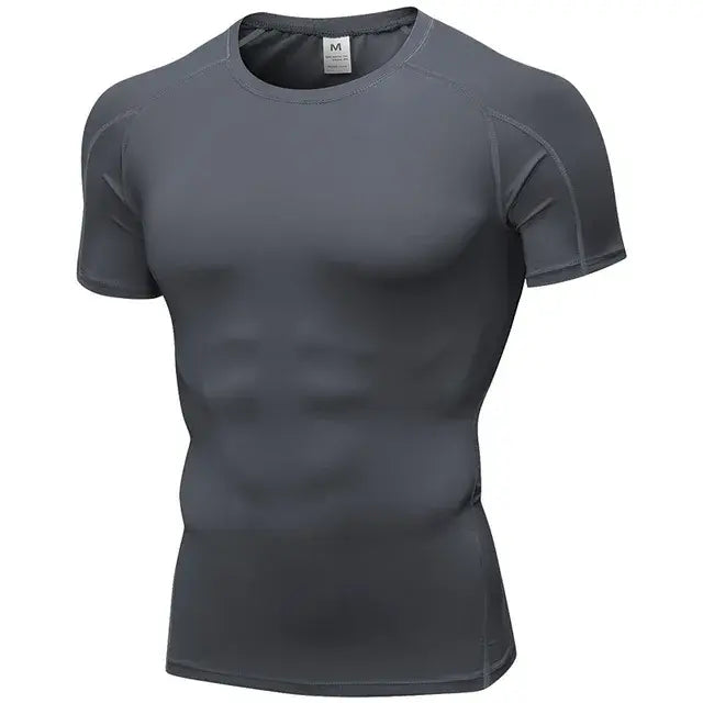 Elastic Men's Sport Running Shirt Fitness