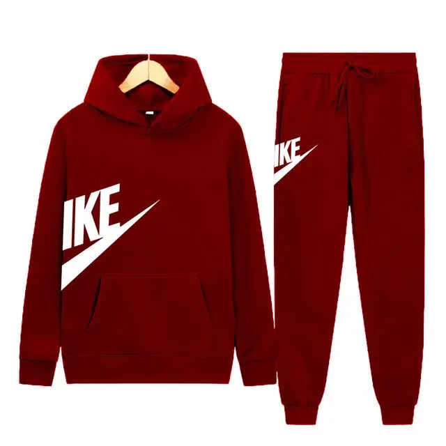 Classic brand sportswear pullover and jogging pants