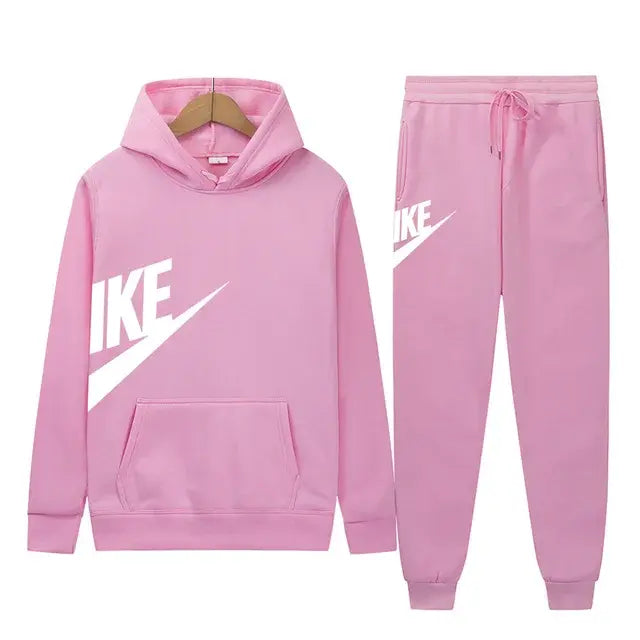 Classic brand sportswear pullover and jogging pants