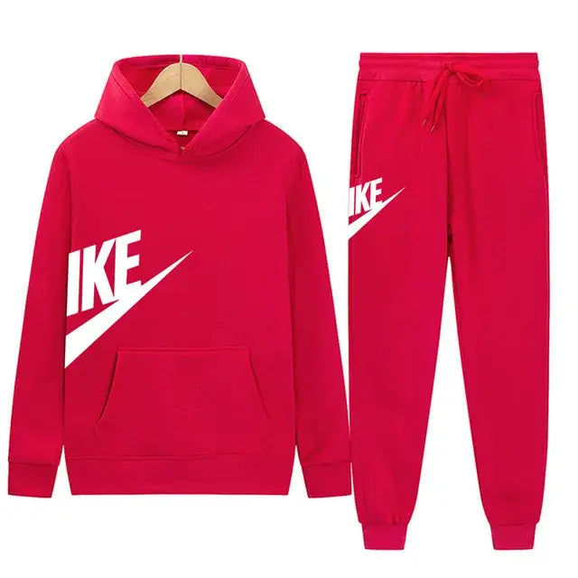 Classic brand sportswear pullover and jogging pants