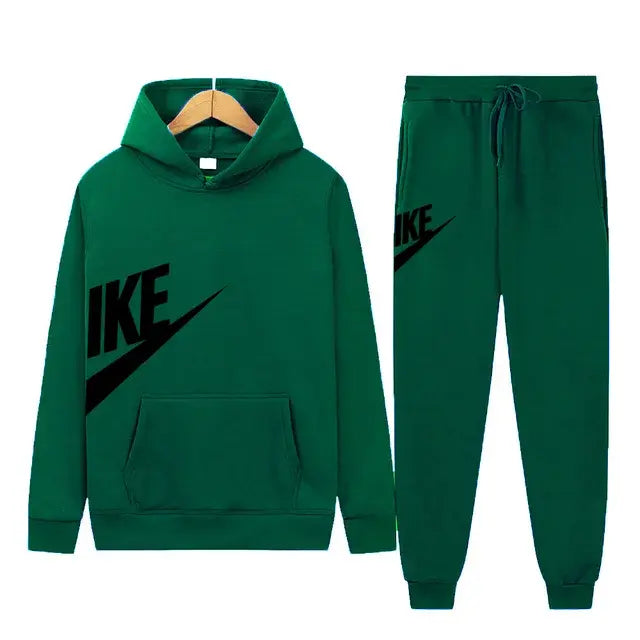 Classic brand sportswear pullover and jogging pants