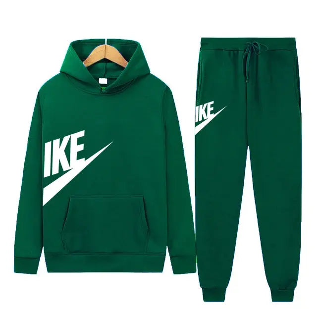 Classic brand sportswear pullover and jogging pants