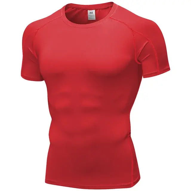 Elastic Men's Sport Running Shirt Fitness