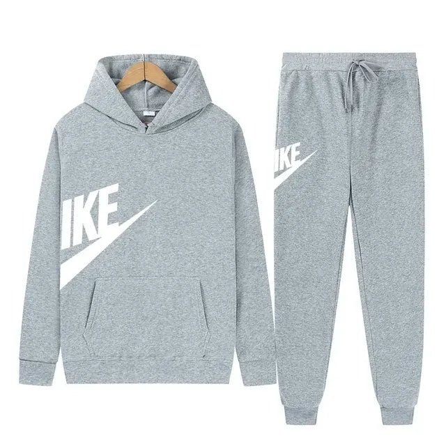 Classic brand sportswear pullover and jogging pants