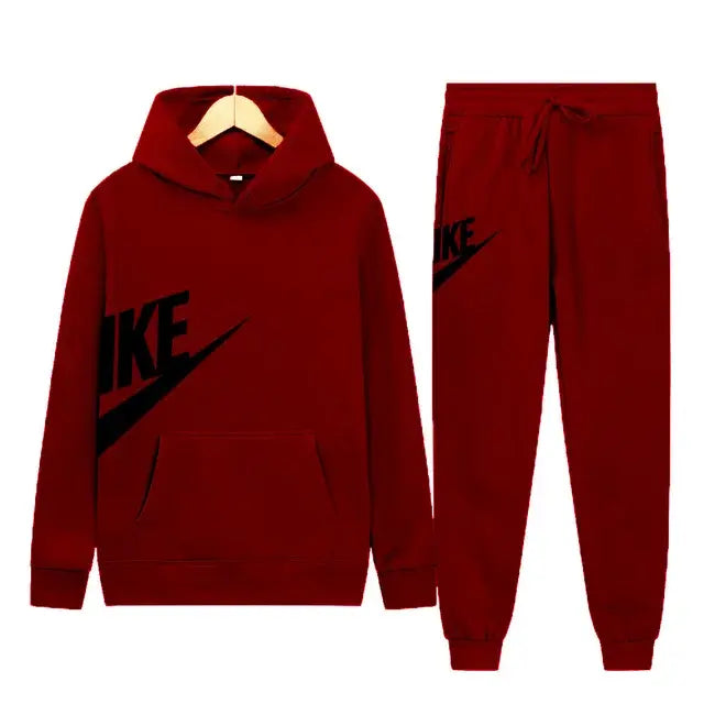 Classic brand sportswear pullover and jogging pants