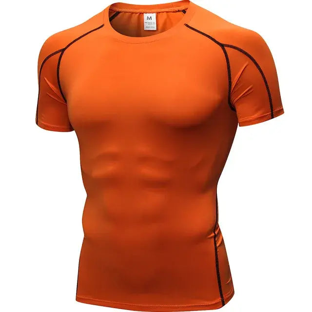 Elastic Men's Sport Running Shirt Fitness